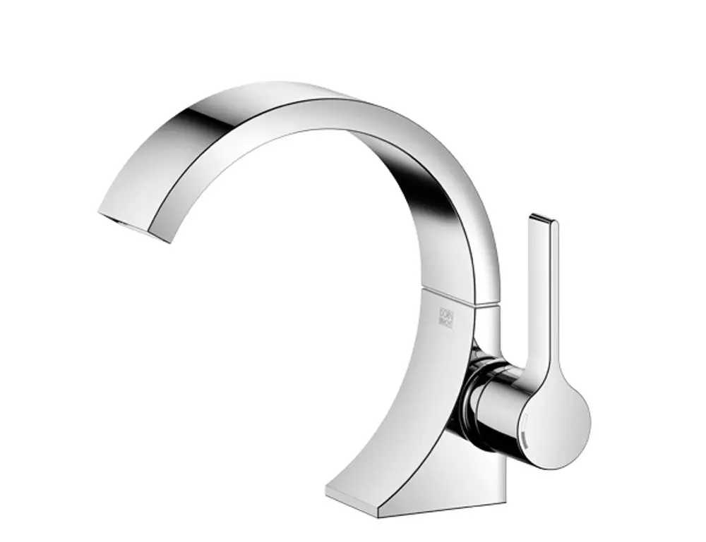 Dornbracht-CYO-Waschtisch-Einhandbatterie-mit Ablaufgarnitur-Ausladung 143mm-Dark Chrome, 33500811-19 Galeriebild 1
